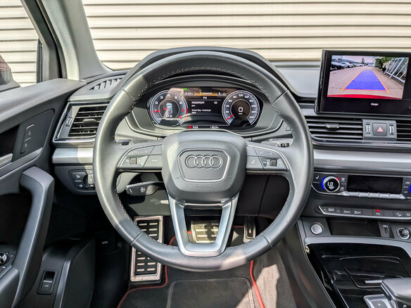 2021 Audi Q5 45 TFSI II (FY) Рестайлинг, красный, 4199000 рублей - вид 22
