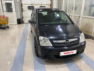 2007 Opel Meriva A Рестайлинг, чёрный, 400000 рублей, вид 2