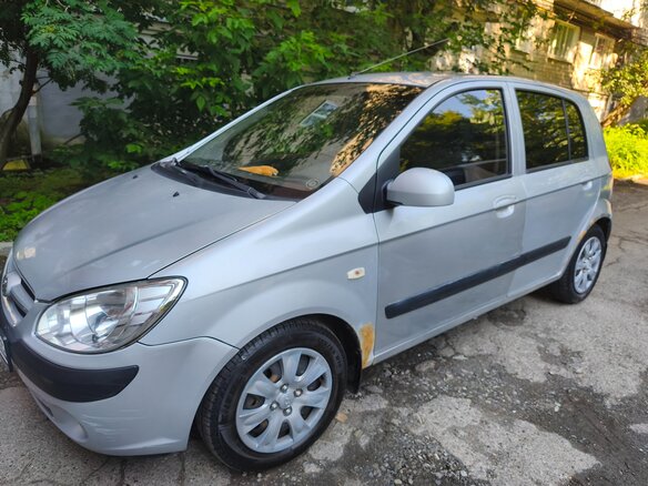 2008 Hyundai Getz I Рестайлинг, серый, 380000 рублей - вид 5