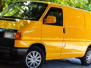1998 Volkswagen Transporter T4, жёлтый, 680000 рублей, вид 1