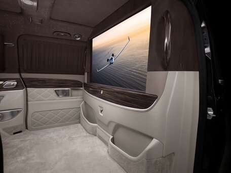 2026 Mercedes-Benz V-Класс Long 300 d длинный III (W447) Рестайлинг 2, чёрный, 32800000 рублей, вид 5