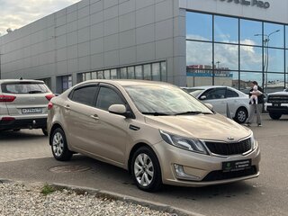 2015 Kia Rio 6-speed III, бежевый, 735000 рублей, вид 2