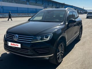 2017 Volkswagen Touareg II Рестайлинг, чёрный, 3200000 рублей, вид 1