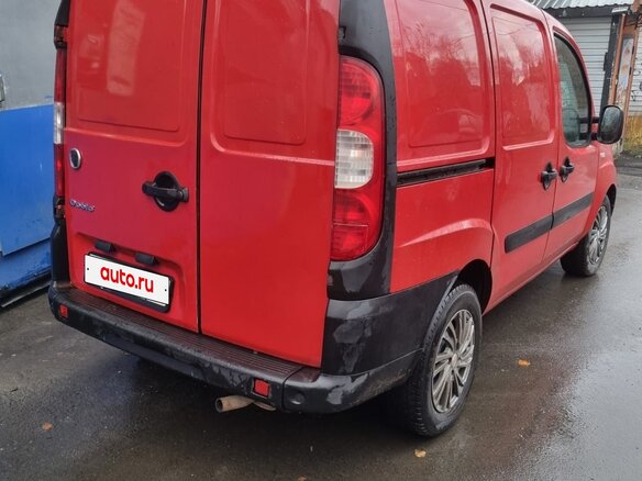 2008 Fiat Doblo I Рестайлинг, красный, 500000 рублей - вид 2