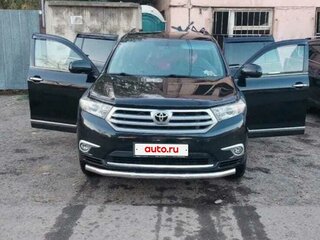 2013 Toyota Highlander II (XU40) Рестайлинг, чёрный, 2150000 рублей, вид 1