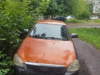2009 Lada (ВАЗ) Priora I, красный, 130000 рублей, вид 1