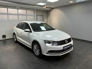 2016 Volkswagen Jetta VI Рестайлинг, белый, 1215000 рублей, вид 3