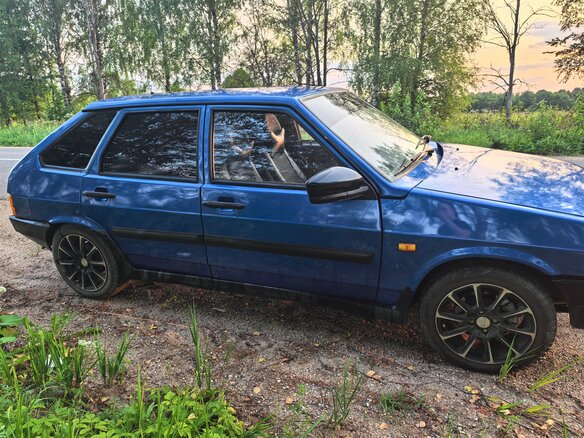 2003 Lada (ВАЗ) 2109 21093i, синий - вид 8