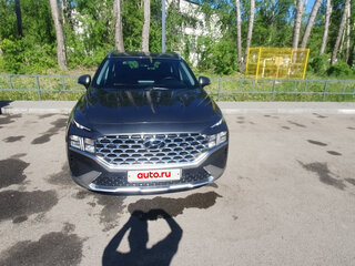 2021 Hyundai Santa Fe IV Рестайлинг, зелёный, 3600000 рублей, вид 2