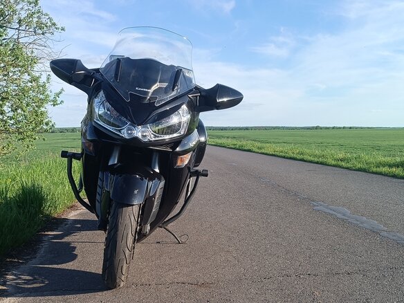 2015 Kawasaki GTR 1400 (Concours 14), чёрный - вид 3
