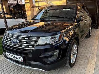 2017 Ford Explorer V Рестайлинг, чёрный, 2950000 рублей, вид 2