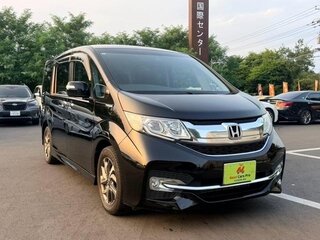 2016 Honda Stepwgn Spada V, чёрный, 1460000 рублей, вид 1