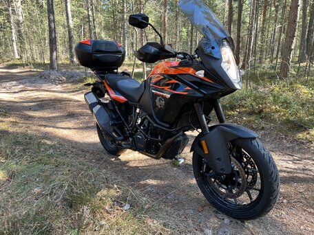 2017 KTM 1090 Adventure, оранжевый, 850000 рублей, вид 5