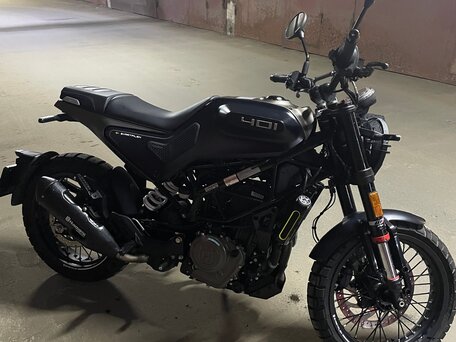 2022 Husqvarna Svartpilen 401, чёрный, 550000 рублей, вид 5