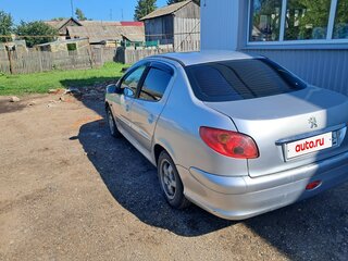 2007 Peugeot 206, серебристый, 180000 рублей, вид 3