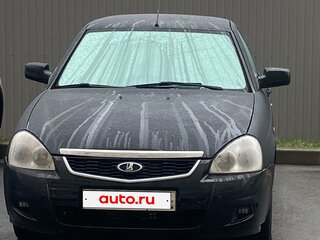 2009 Lada (ВАЗ) Priora I, чёрный, 350000 рублей, вид 3
