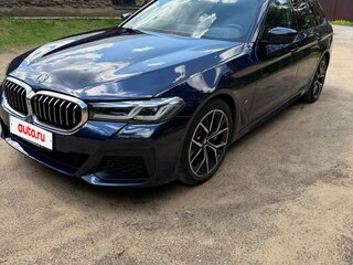2021 BMW 5 серии 540d xDrive VII (G30/G31/G38) Рестайлинг, синий, 6100000 рублей, вид 1