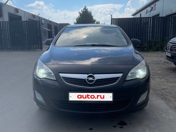 2011 Opel Astra J, чёрный, 490000 рублей