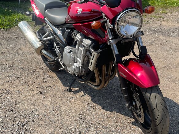 2009 Suzuki Bandit GSF 1250, красный, 440000 рублей - вид 4