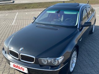 2004 BMW 7 серии Long 730Li IV (E65/E66), чёрный, 1800000 рублей, вид 1
