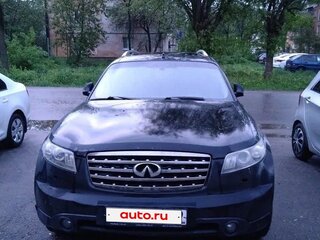 2006 Infiniti FX45 I (S50) Рестайлинг, чёрный, 650000 рублей, вид 2