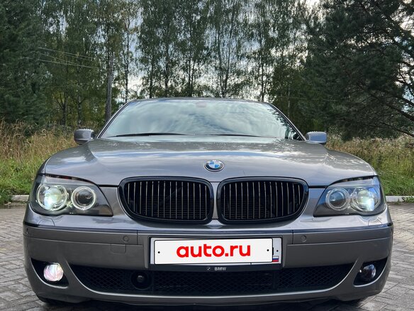 2005 BMW 7 серии 730i IV (E65/E66) Рестайлинг, серый, 1170000 рублей - вид 27