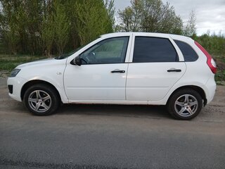 2013 Lada (ВАЗ) Kalina II, белый, 300000 рублей, вид 4