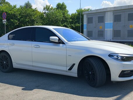 2017 BMW 5 серии 520d VII (G30/G31/G38), белый, 3888888 рублей, вид 5
