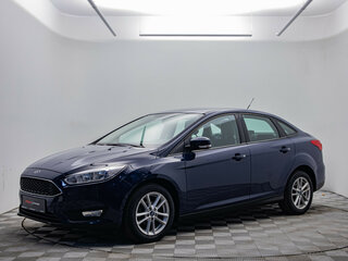 2017 Ford Focus III Рестайлинг, синий, 1220000 рублей, вид 1