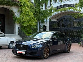 2016 Jaguar XJ Long IV (X351) Рестайлинг, синий, 4320000 рублей, вид 1