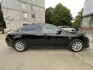 2009 Mazda 6 II (GH), чёрный, 610000 рублей, вид 4