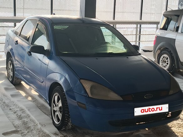2000 Ford Focus I (North America), синий - вид 4