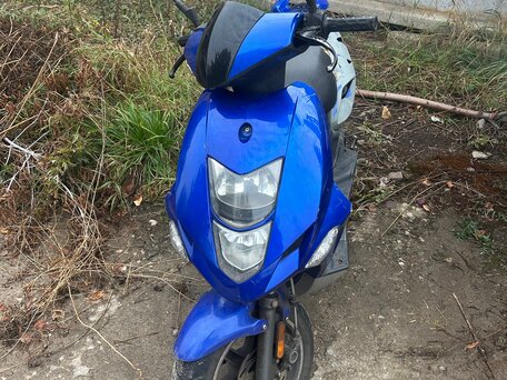 2015 Ayron 50cc, синий, 28000 рублей, вид 5