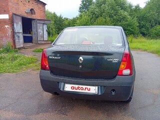2007 Renault Logan I, серый, 200000 рублей, вид 4