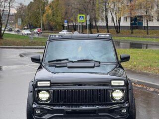 2016 Lada (ВАЗ) 2121 (4x4) I Рестайлинг, чёрный, 675000 рублей, вид 2