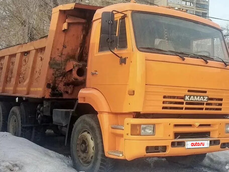 2011 КамАЗ 6520, оранжевый, 1500000 рублей, вид 1