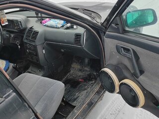 2003 Lada (ВАЗ) 2110, чёрный, 100000 рублей, вид 2