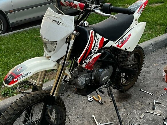 2012 Kayo CRF, белый, 48000 рублей