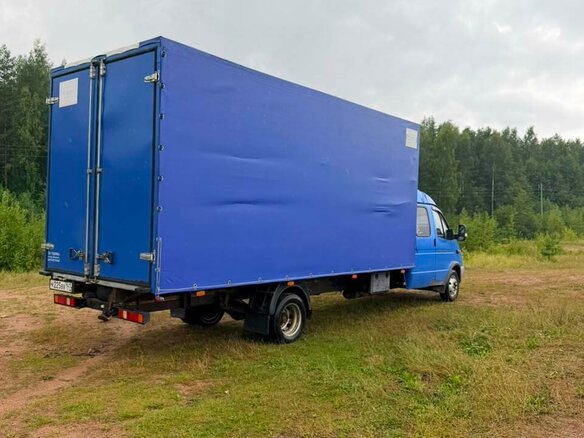 2011 ГАЗ ГАЗель (33023/330273) Фермер, синий, 1650000 рублей - вид 12