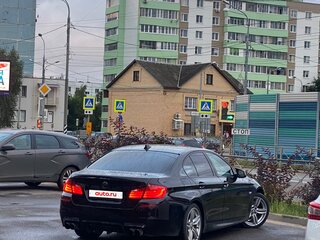 2012 BMW 5 серии 535i VI (F10/F11/F07), чёрный, 1300000 рублей, вид 2