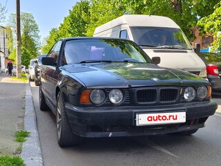 1990 BMW 5 серии 535i III (E34), чёрный, 780000 рублей, вид 1