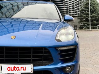 2017 Porsche Macan S Diesel I, синий, 3745000 рублей, вид 3