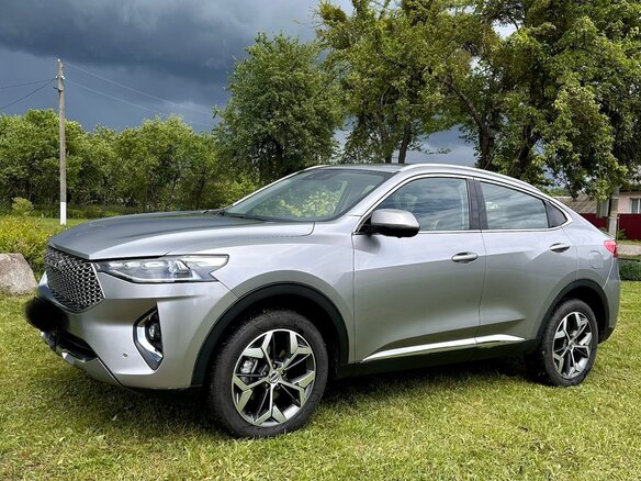 2021 Haval F7x I, серебристый, 1500000 рублей - вид 5