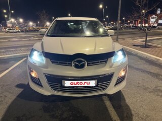 2010 Mazda CX-7 I Рестайлинг, белый, 990000 рублей, вид 1