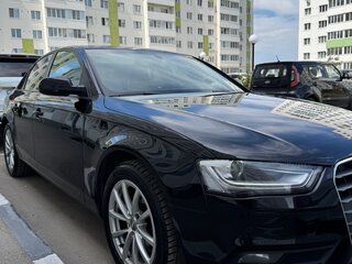 2014 Audi A4 IV (B8) Рестайлинг, чёрный, 1130000 рублей, вид 2