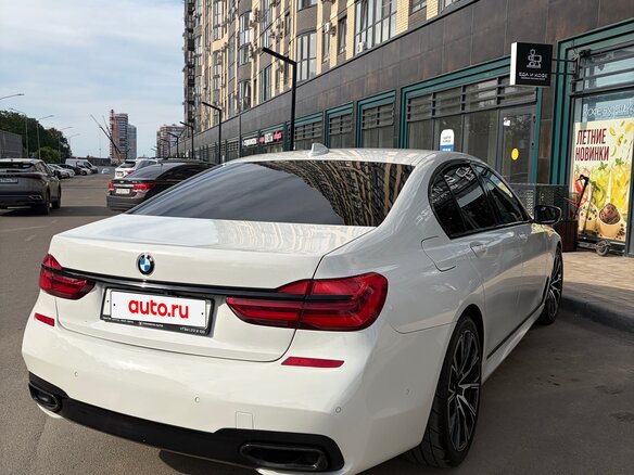 2018 BMW 7 серии 730i VI (G11/G12), белый - вид 2