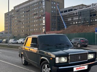 2008 Lada (ВАЗ) 2107, зелёный, 120000 рублей, вид 4