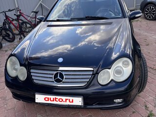 2005 Mercedes-Benz C-Класс 180 II (W203) Рестайлинг, синий, 650000 рублей, вид 1