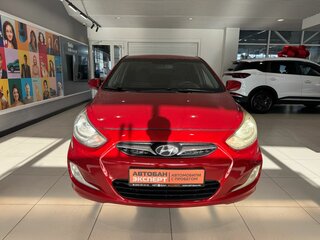2011 Hyundai Solaris I, красный, 569000 рублей, вид 2