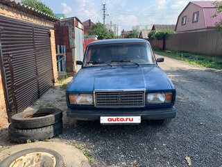 2004 Lada (ВАЗ) 2107, синий, 50000 рублей, вид 1